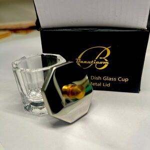 (New) Nail dapping dish (powder and liquid holder